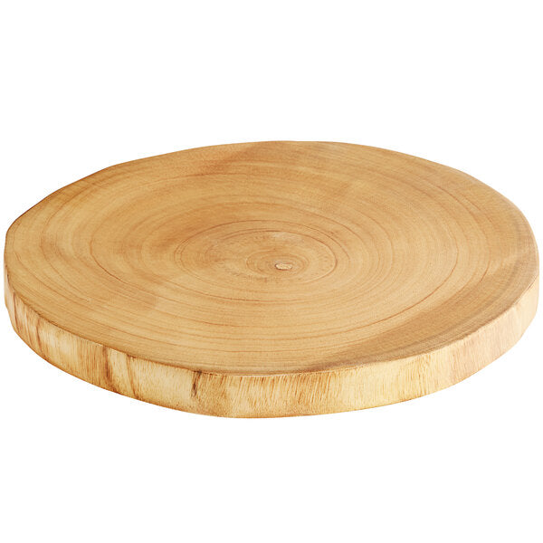 Front of the House ROOT 18" Round Natural Wood Serving Board – item 957SPT057NAW image 2