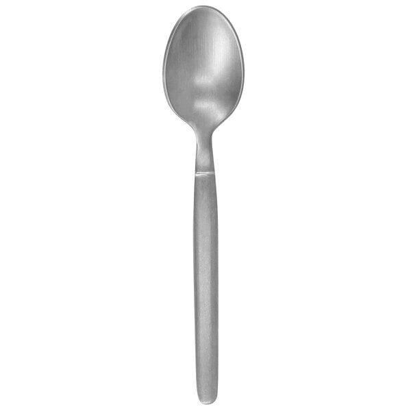 Walco Vogue 4 3/8" Fieldstone Finish X-Heavy Demitasse Spoon – item 9352529FS