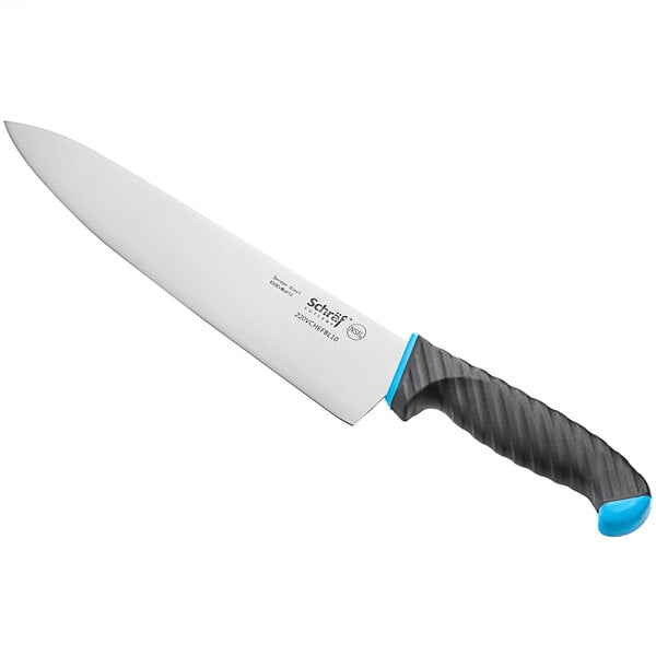 Schraf 10" Chef Knife w/ TPRgrip Handle – item 220VCHEFBL10