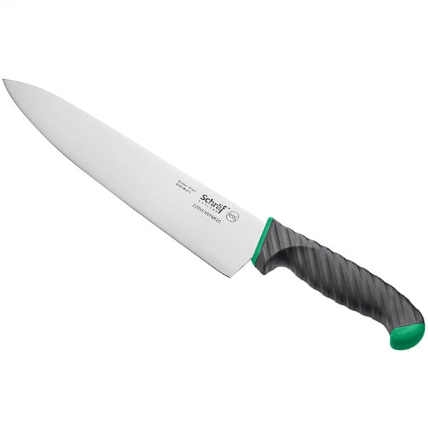 Schraf 10" Chef Knife w/ TPRgrip Handle – item 220VCHEFGR10