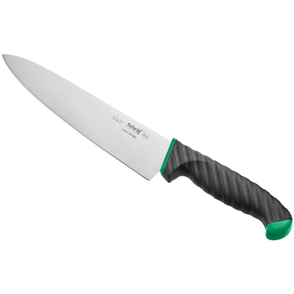 Schraf 8" Chef Knife w/ TPRgrip Handle – item 220VCHEFGR8