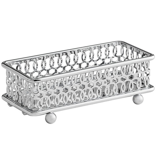 Vollrath WR-1009 Chrome Rectangular Sugar Caddy - 5" x 2" – item 922WR1009