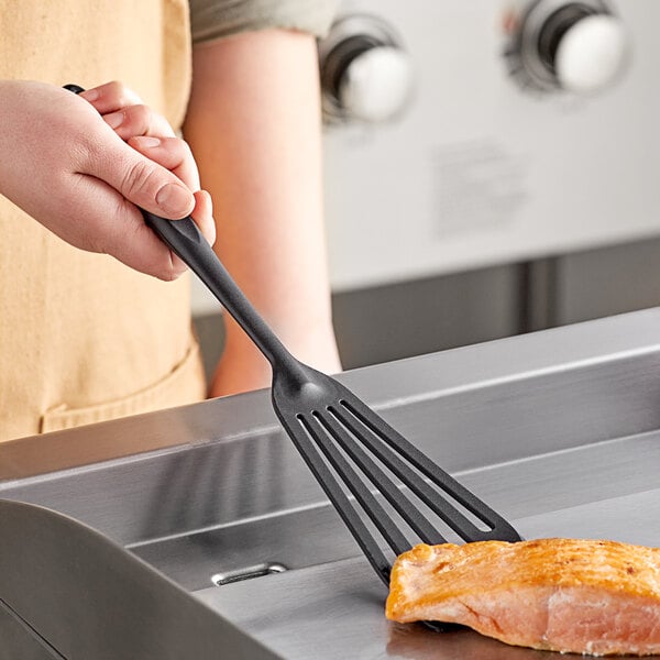 TableCraft 10053 13 3/4" Black Fish / Egg Turner / Spatula – item 80810053BK image 2