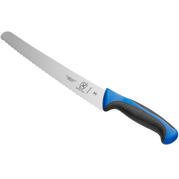 Mercer Culinary M23210BL Bread Knife w/ Blue Handle – item 470M23210BL