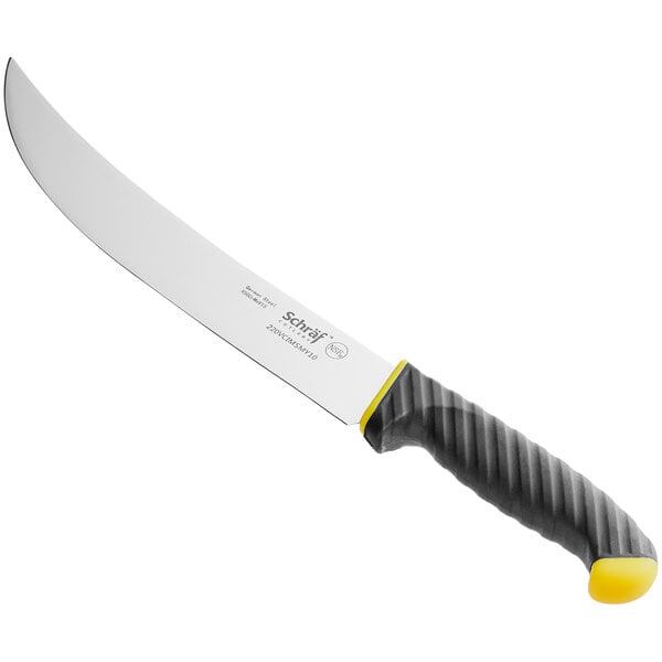 Schraf 10" Cimeter Knife w/ TPRgrip Handle – item 220VCIMSMY10