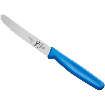 Mercer Culinary M33932BLB 4 Knife w/ Guard & Blue Handle – item 470M33932BLB