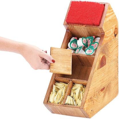 Madera Condiment Display w/ Removable Dividers - 13" x 6" – item 211205299 image 2
