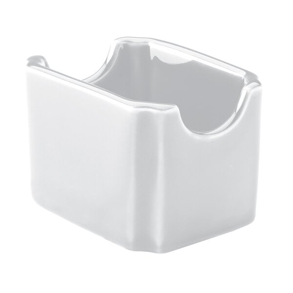 Hall China from Steelite Sugar Packet Holder / Caddy – item 428716WH
