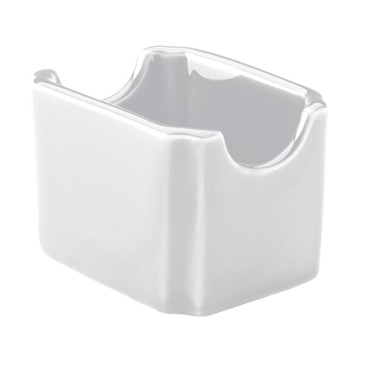 Hall China from Steelite Sugar Packet Holder / Caddy – item 428716WH
