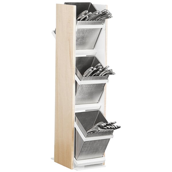 3-Compartment Vertical Flatware / Condiment Organizer – item 2112204815