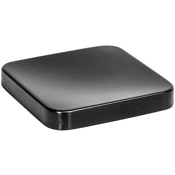 4 Colorsroom360 4" Matte Black Stainless Serving Plate – item 957030BKS23