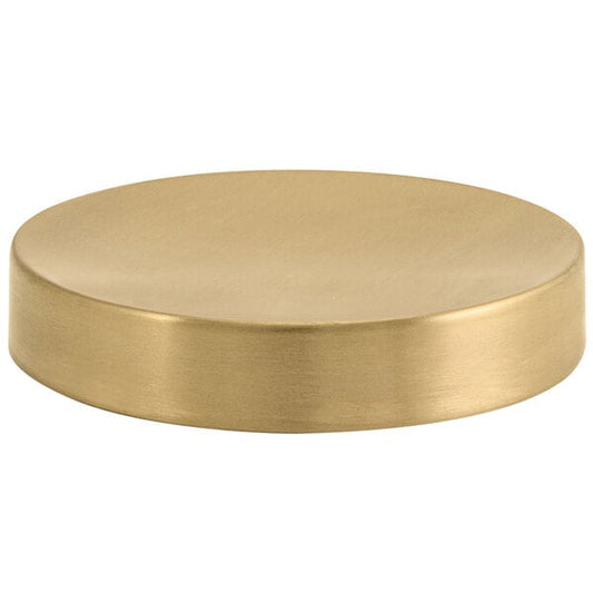 4 Colorsroom360 4 1/4" Matte Brass Stainless Serving Plate – item 957012GOS13