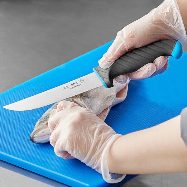 Schraf 6" Utility Knife w/ TPRgrip Handle – item 220VUTLSMBL6 image 2
