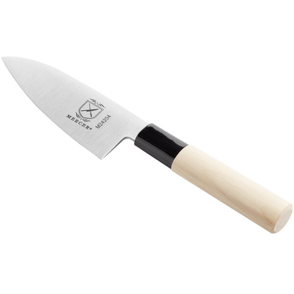 Mercer Culinary 4" Deba Knife w/ Wood Handle M24204 – item 470M24204W