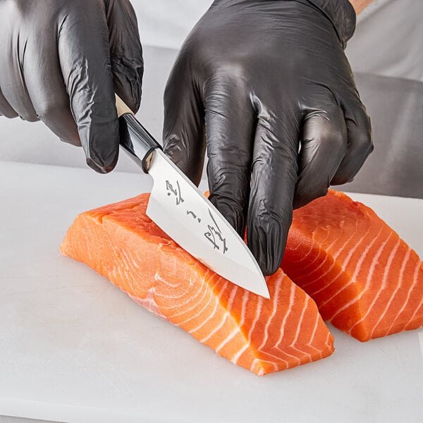 Mercer Culinary 4" Deba Knife w/ Wood Handle M24204 – item 470M24204W image 2
