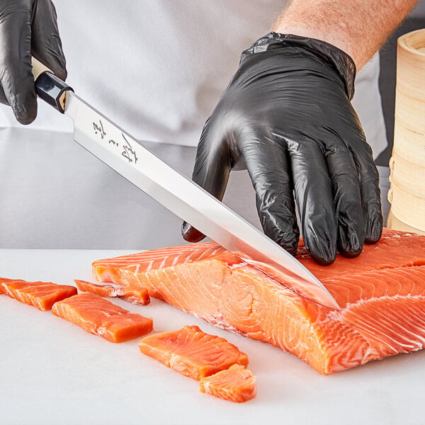 Mercer Culinary 12" Sashimi Knife w/ Wood Handle M24012 – item 470M24012W image 2