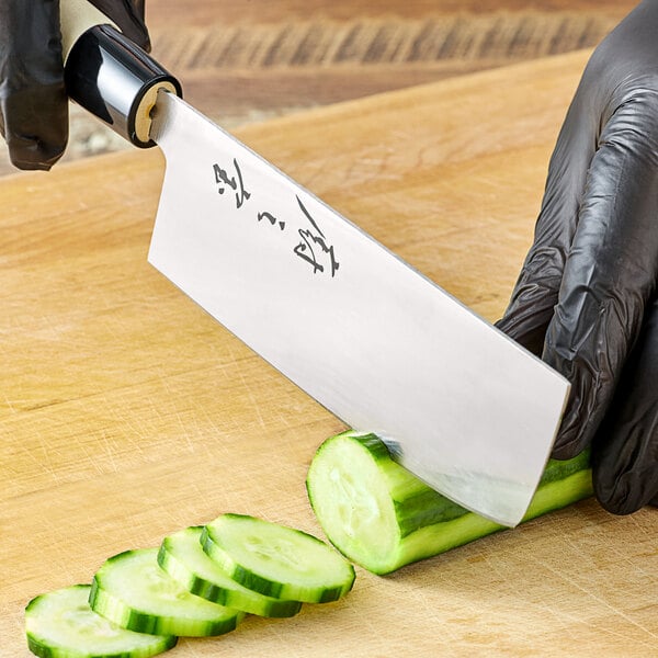 Mercer Culinary 7" Nakiri Knife w/ Wood Handle M24307 – item 470M24307W image 2