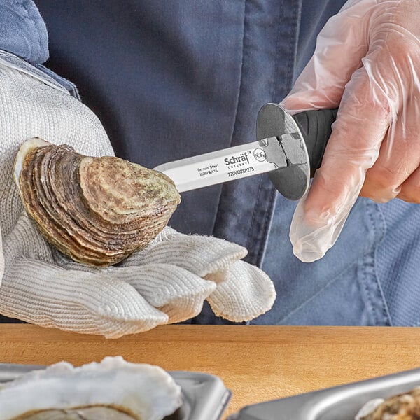 Schraf 2 3/4" Oyster Knife w/ Guard & TPRgrip Handle – item 220VOYSP275 image 2