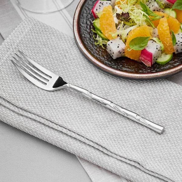 Acopa Heika 7" X-Heavy Salad/Dessert Fork – item 267860806 image 2