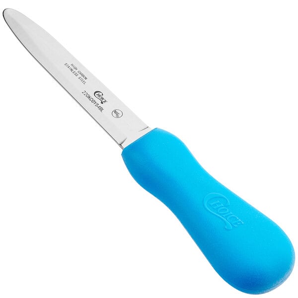 Choice 4" Galveston Style Oyster Knife w/ Handle – item 220KCOYS4BL