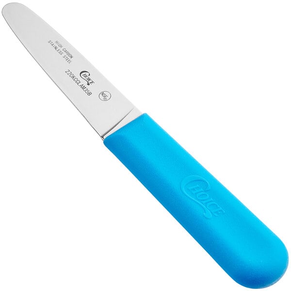 Choice 3 1/4" Clam Knife w/ Handle – item 220KCCLAM35B