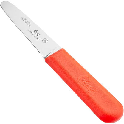 Choice 3 1/4" Clam Knife w/ Handle – item 220KCCLM35RD