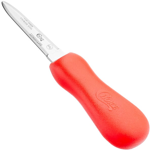 Choice 3" Boston Style Oyster Knife w/ Hourglass Handle – item 220KCOYS3RD