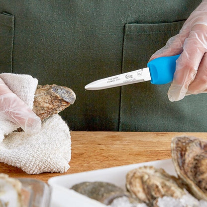 Choice 3" Boston Style Oyster Knife w/ Hourglass Handle – item 220KCOYS3BL image 2