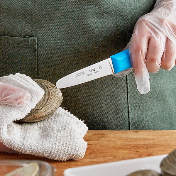 Choice 3 1/4" Clam Knife w/ Handle – item 220KCCLAM35B image 2
