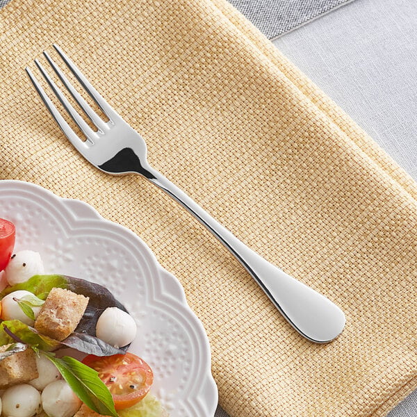 Acopa Vittoria 6 3/4" X-Heavy Salad / Dessert Fork – item 267740806 image 2