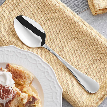Acopa Vittoria 7 7/16" Oval Bowl Dinner / Dessert Spoon – item 267740803 image 2