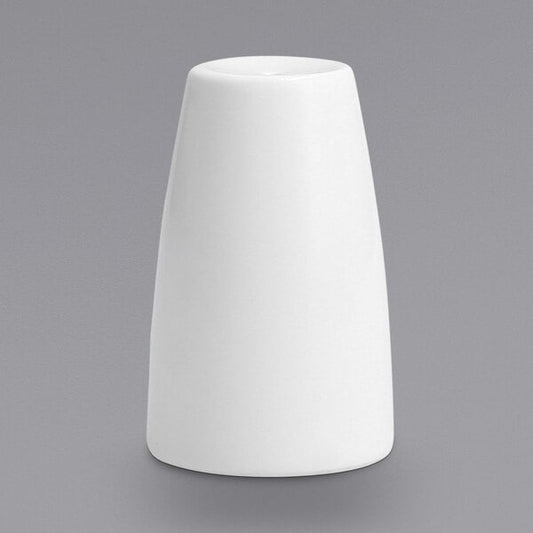 Zwiesel Fortessa 2 1/2" White FSW Porcelain Salt Shaker – item 549ALU00621