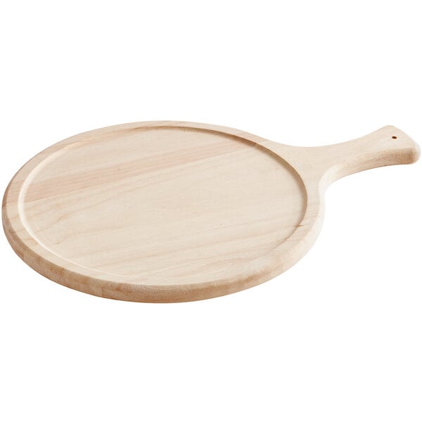 Choice 12" Round Serving Board w/ Handle – item 164BBR12 image 2