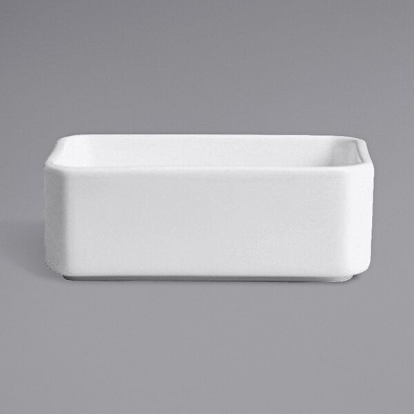 RAK Porcelain Rondo 4 7/16" x 3" Ivory Sugar Packet Holder – item 772BASH01D7