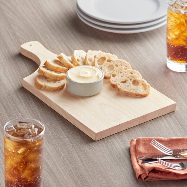 Choice 10 1/2" x 8" Serving / Cutting Board w/ Handle – item 164BB158