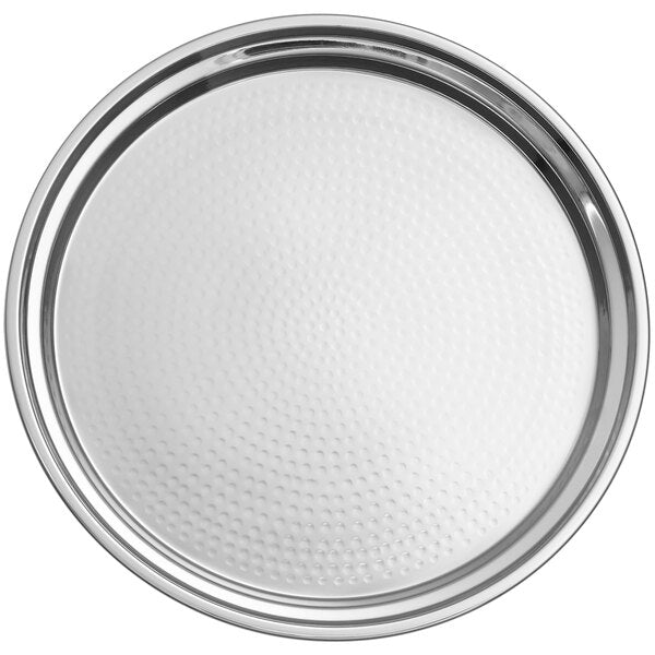 2 FinishesAcopa 13" Stainless Catering Tray Serving Platter – item 553TRHS13