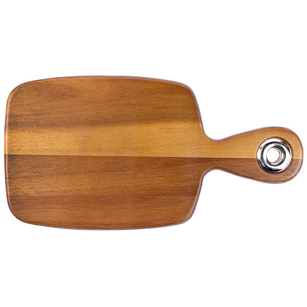 Tablecraft Acacia Wood Display Bread Board - 8" x 6" x 5/8" – item 808ACAMB1206 image 2