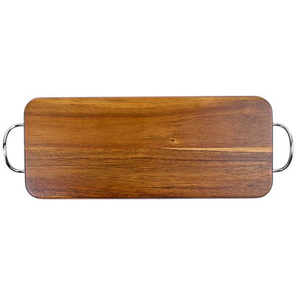 Tablecraft Acacia Display Cutting Board – item 808ACAMR2007 image 2