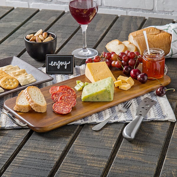 Tablecraft Acacia Display Cutting Board – item 808ACAMR2007