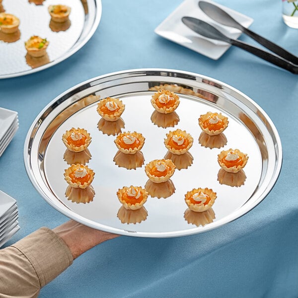 2 FinishesAcopa 15" Catering Tray / Serving Platter – item 553TRSS15 image 2