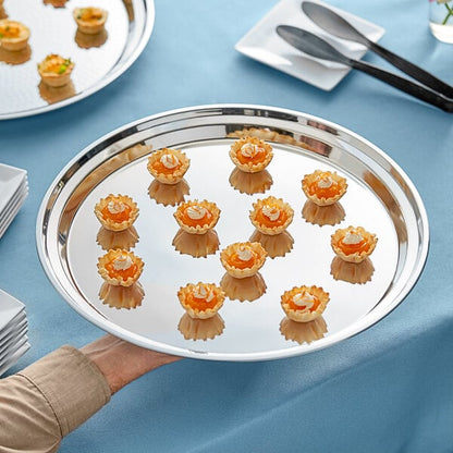 2 FinishesAcopa 15" Catering Tray / Serving Platter – item 553TRSS15 image 2