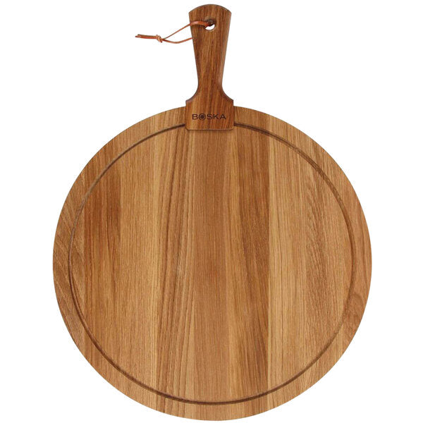 Boska Friends 15 3/4" Large Round Serving Board w/ Handle – item 654320100