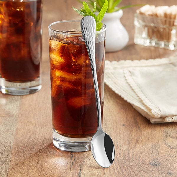 Acopa Inspira 7 1/2" Heavy Iced Tea Spoon – item 267730804 image 2