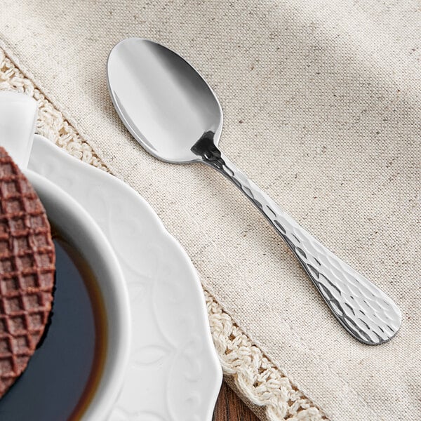Acopa Inspira 4 1/2" Heavy Demitasse Spoon – item 267730800 image 2