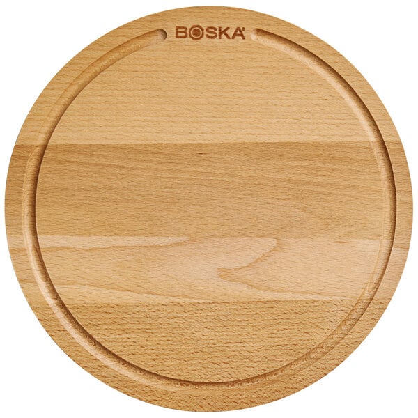Boska Friends 9 1/2" Small Round Beech Wood Serving Board – item 654320535 image 2
