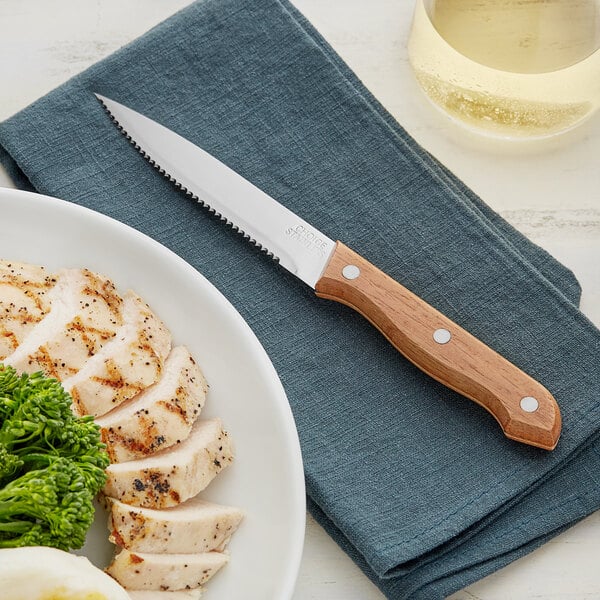 Choice 5" Steak Knife w/ Wood Handle – item 17620114 image 2