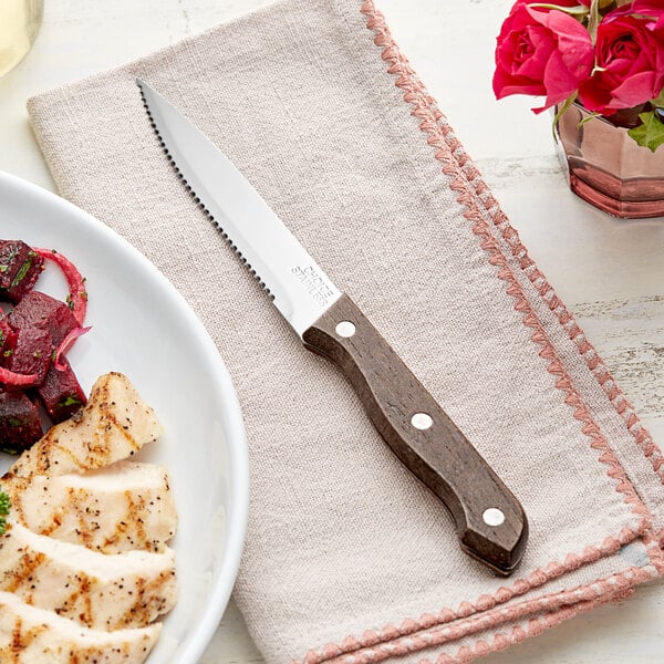 Choice 5" Steak Knife w/ Wood Handle – item 17620104 image 2