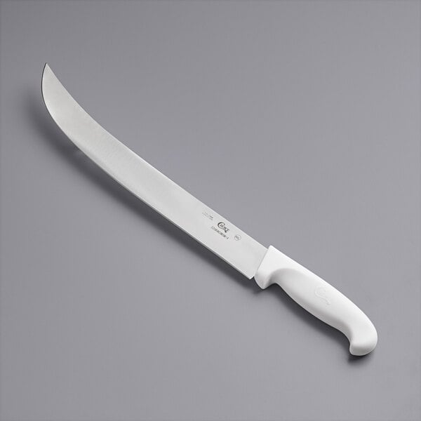 Choice 14" Cimeter Knife w/ White Handle – item 220KWCIMSM14