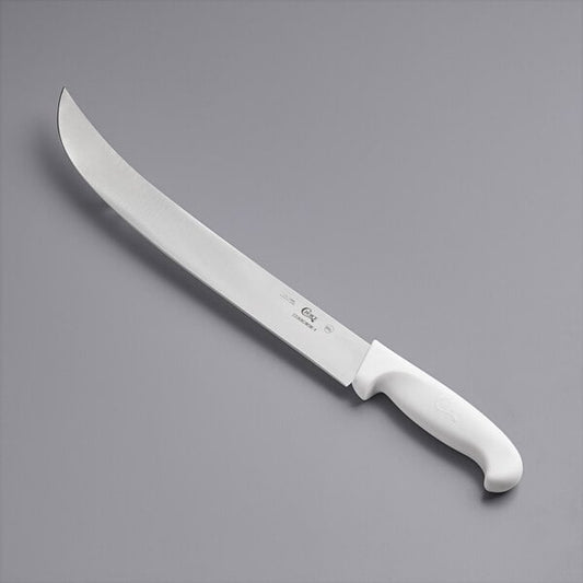 Choice 14" Cimeter Knife w/ White Handle – item 220KWCIMSM14