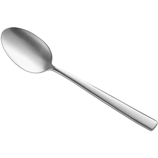 Acopa Petra 7 5/8" Distressed X-Heavy Dinner / Dessert Spoon – item 267870803